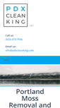 Mobile Screenshot of pdxcleanking.com